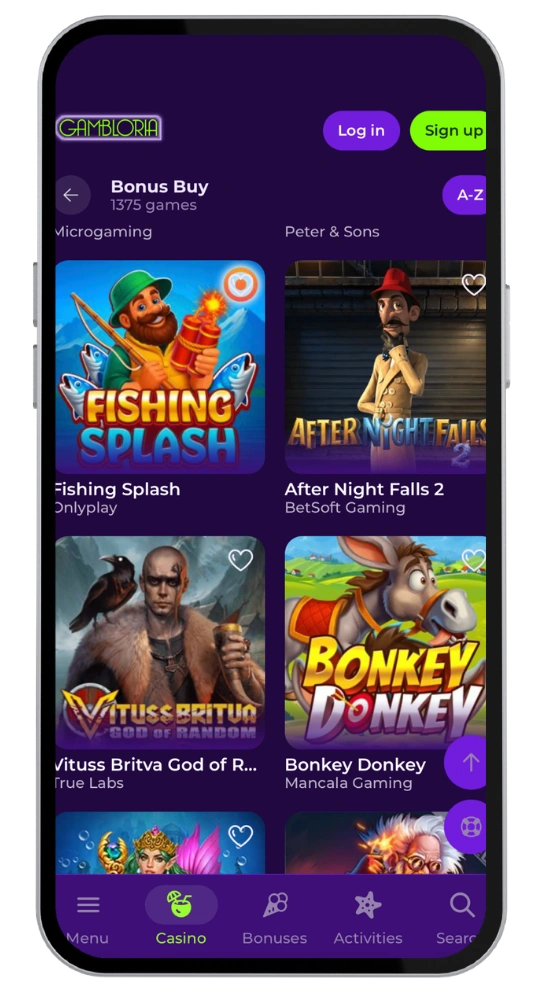 Gambloria Casino apk